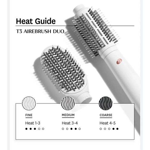 T3 AireBrush Duo Hot‎ Air Brush nterchangeable Attachment NIB Retail $190 - Picture 2 of 7